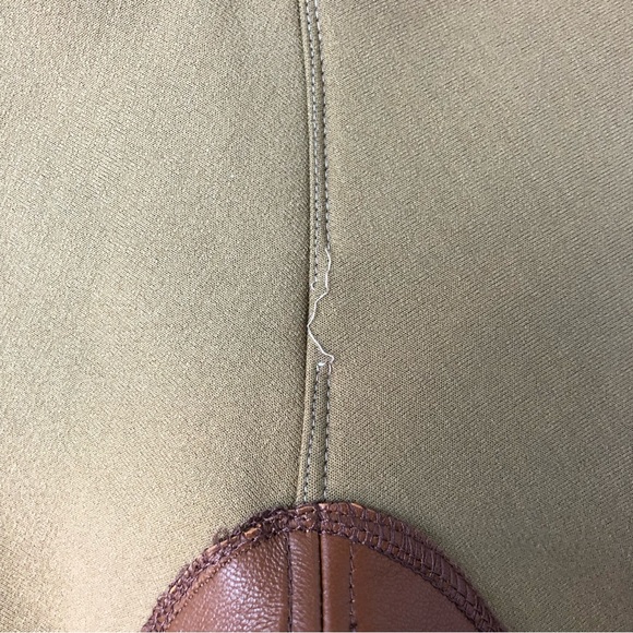 Tropical Rider Pull On Lambskin Leather Full Seat Riding Pant Size Small Petite - Picture 7 of 12